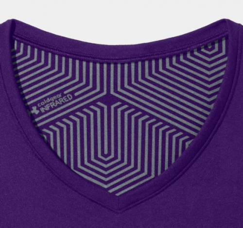 Under Armour ColdGear Infrared V-Neck Long Sleeve Sweatshirt for women photo